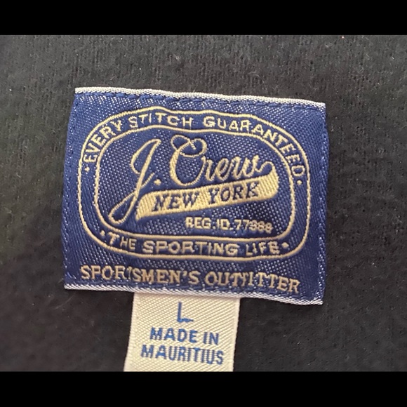 J Crew Blue Heavyweight Chamois Workshirt - Picture 3 of 3